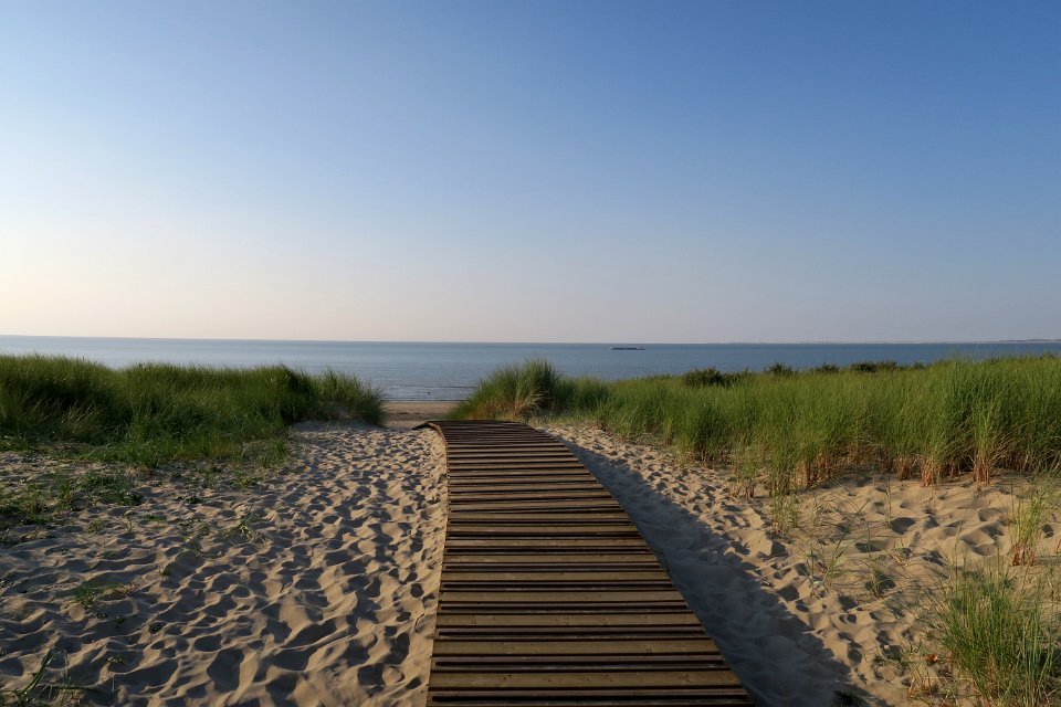 Übergang zum Strand